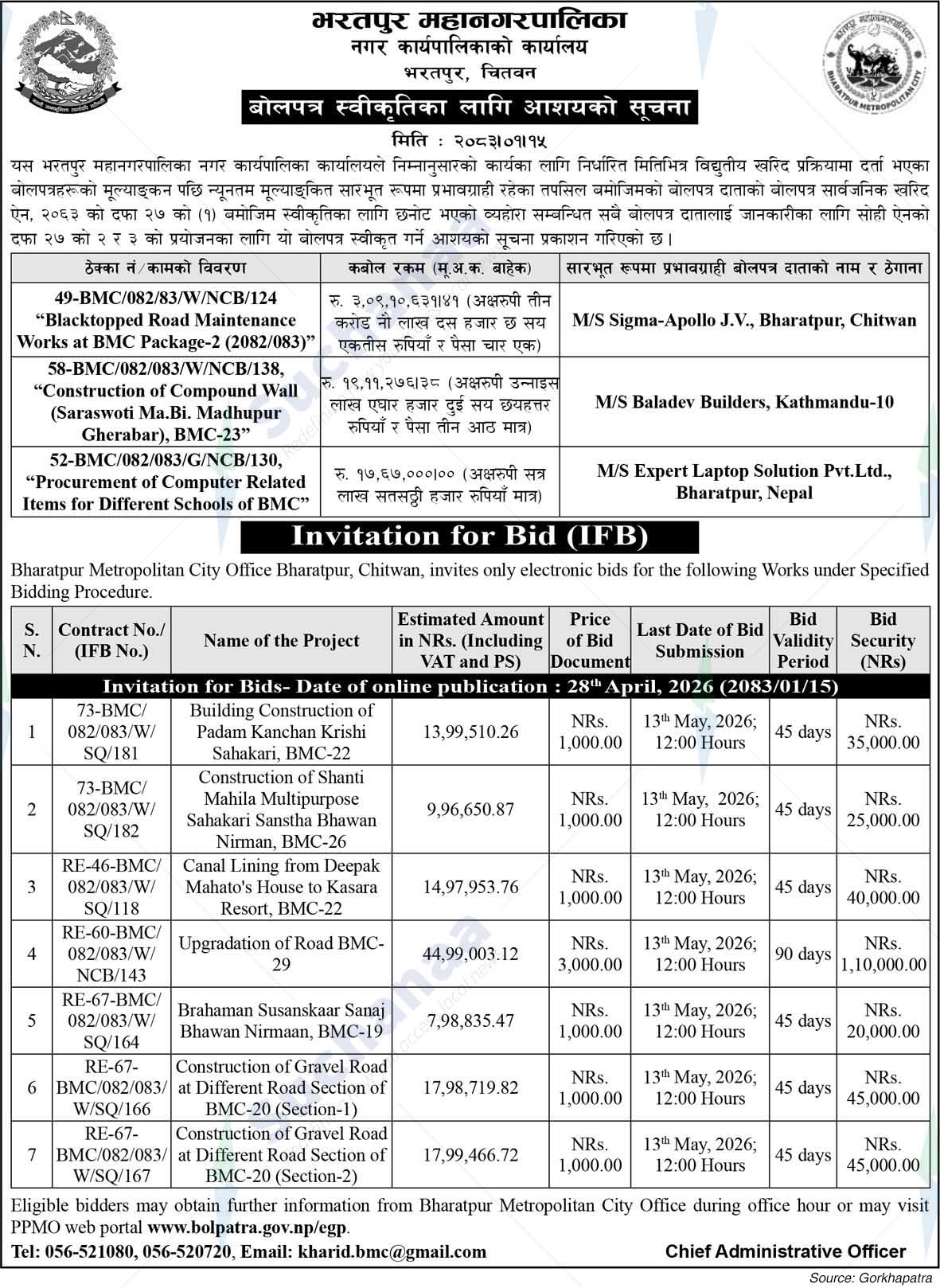 Bharatpur Metropolitan City