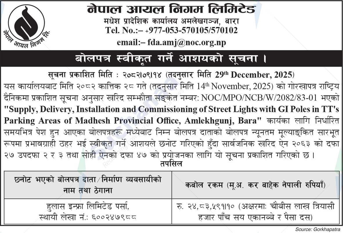 Nepal Oil Corporation Limited