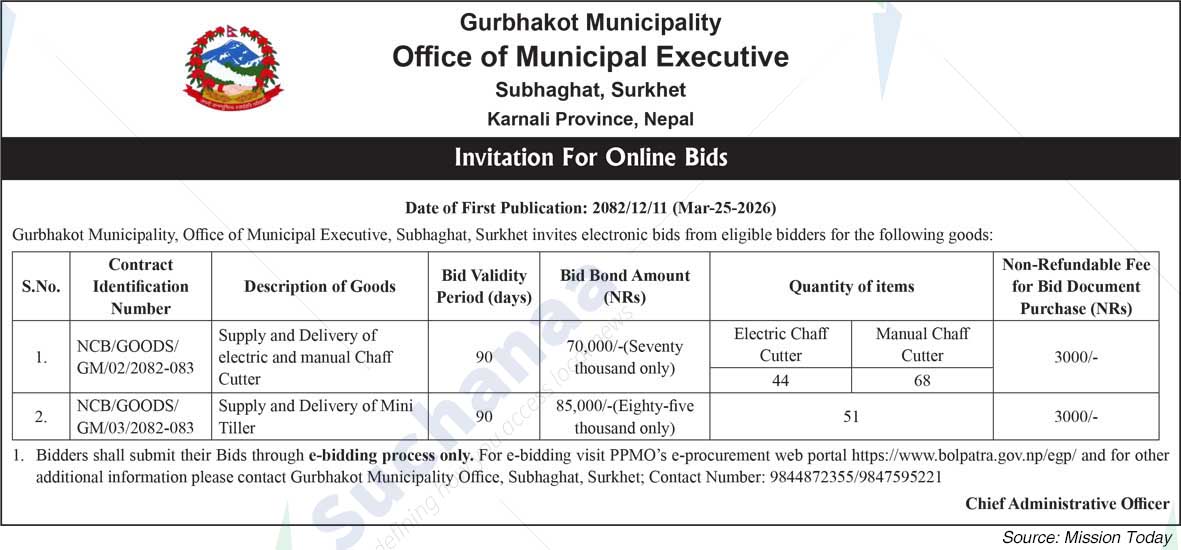 Gurbhakot Municipality