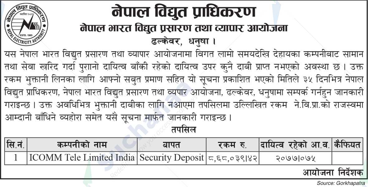 Nepal Electricity Authority