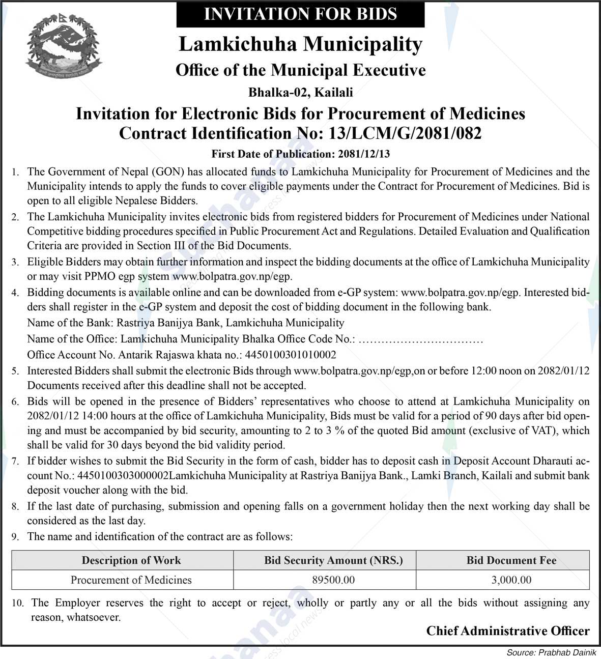 Lamkichuha Municipality