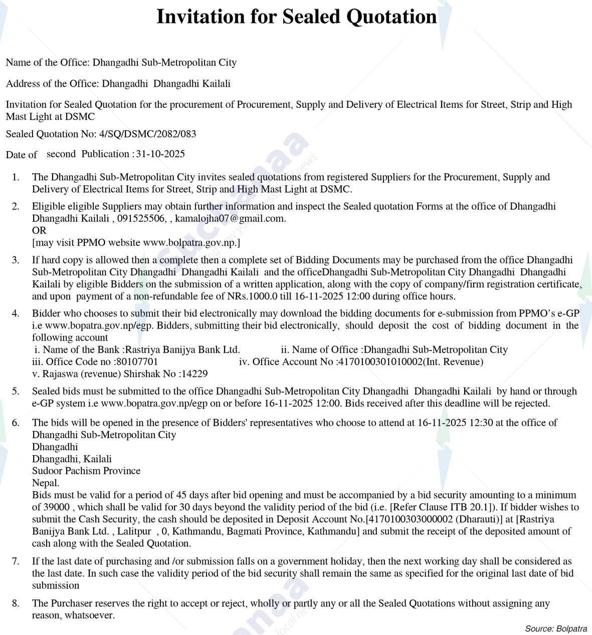 Dhangadhi Sub-Metropolitan City