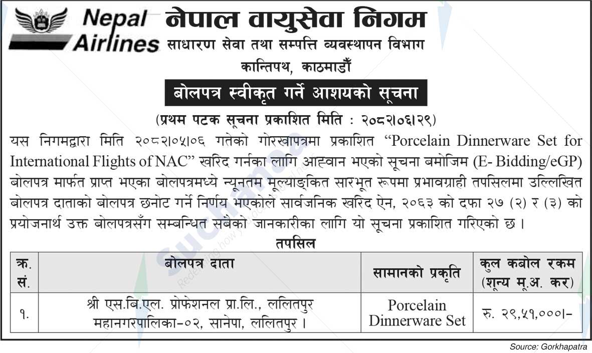 Nepal Airlines Corporation