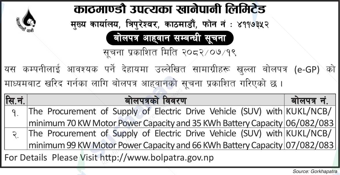 Kathmandu Upatyaka Khanepani Limited