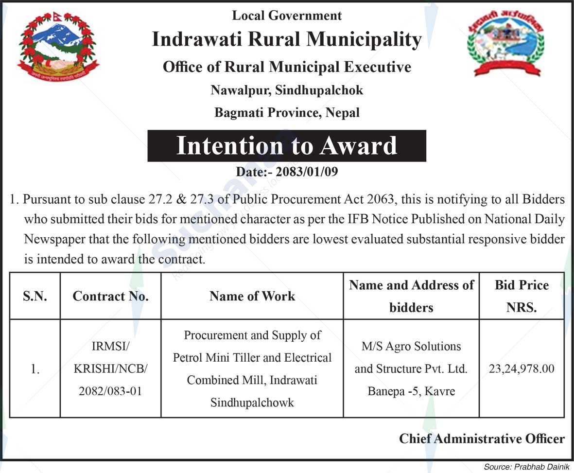 Indrawati Rural Municipality