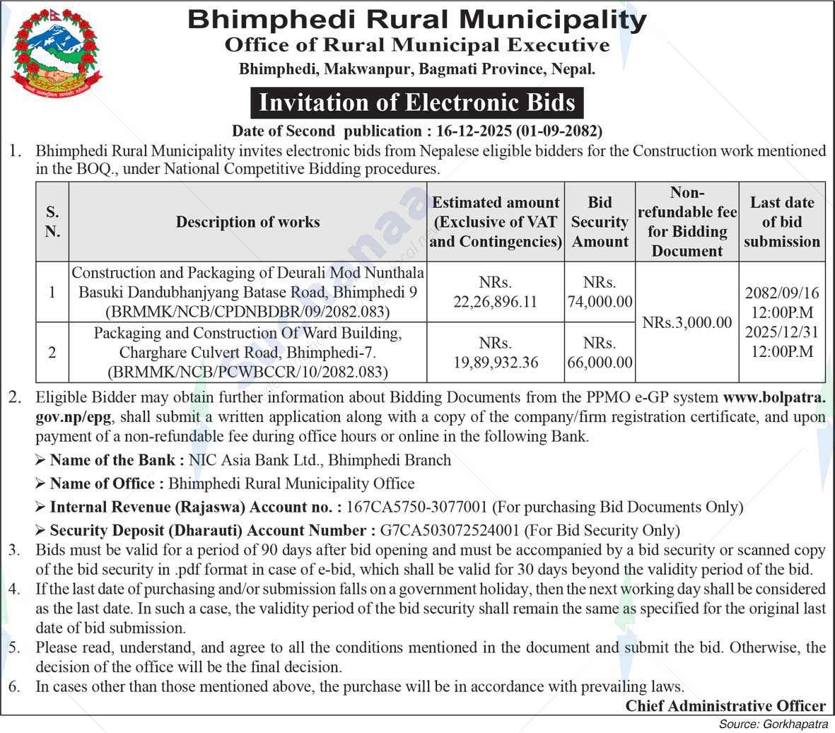 Bhimphedi Rural Municipality