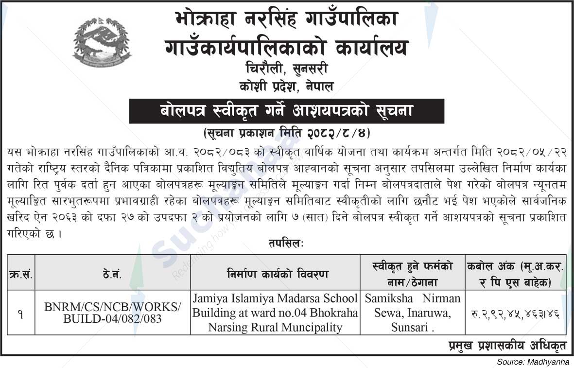 Bhokraha Narsingh Rural Municipality