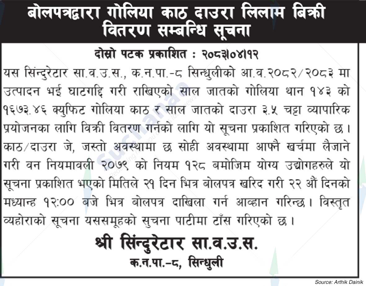 Shree Sinduretar Saa.Wa.Wo.Sa.