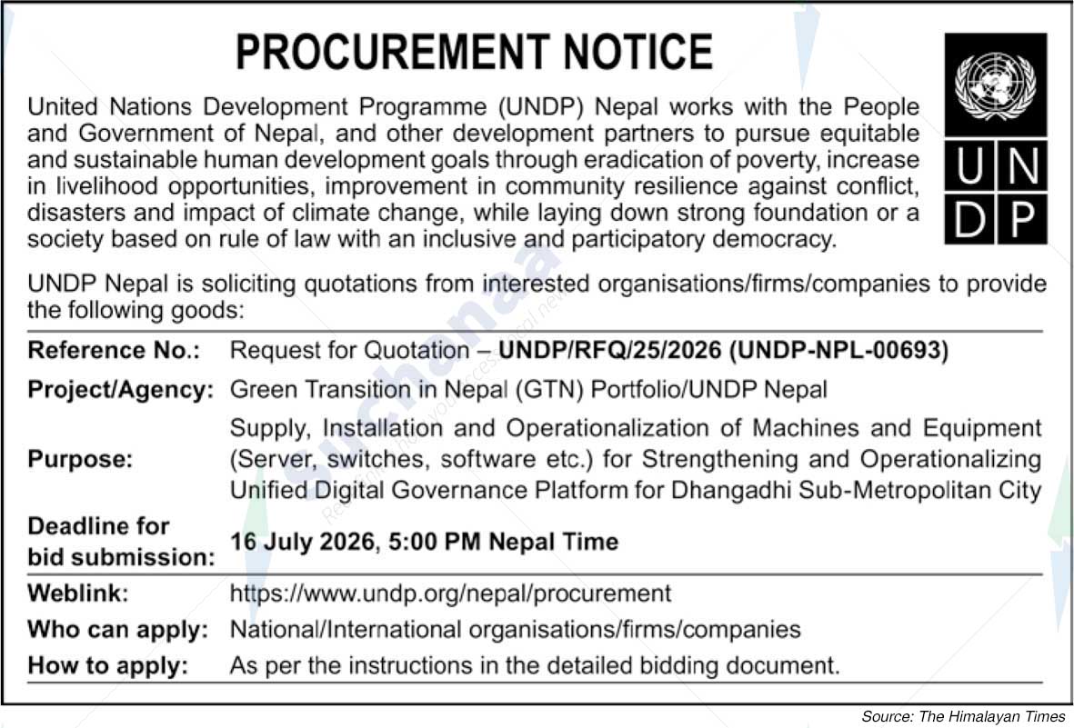 United Nations Development Programme (UNDP)