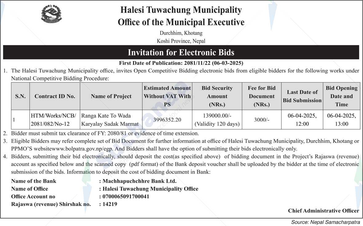Halesi Tuwachung Municipality