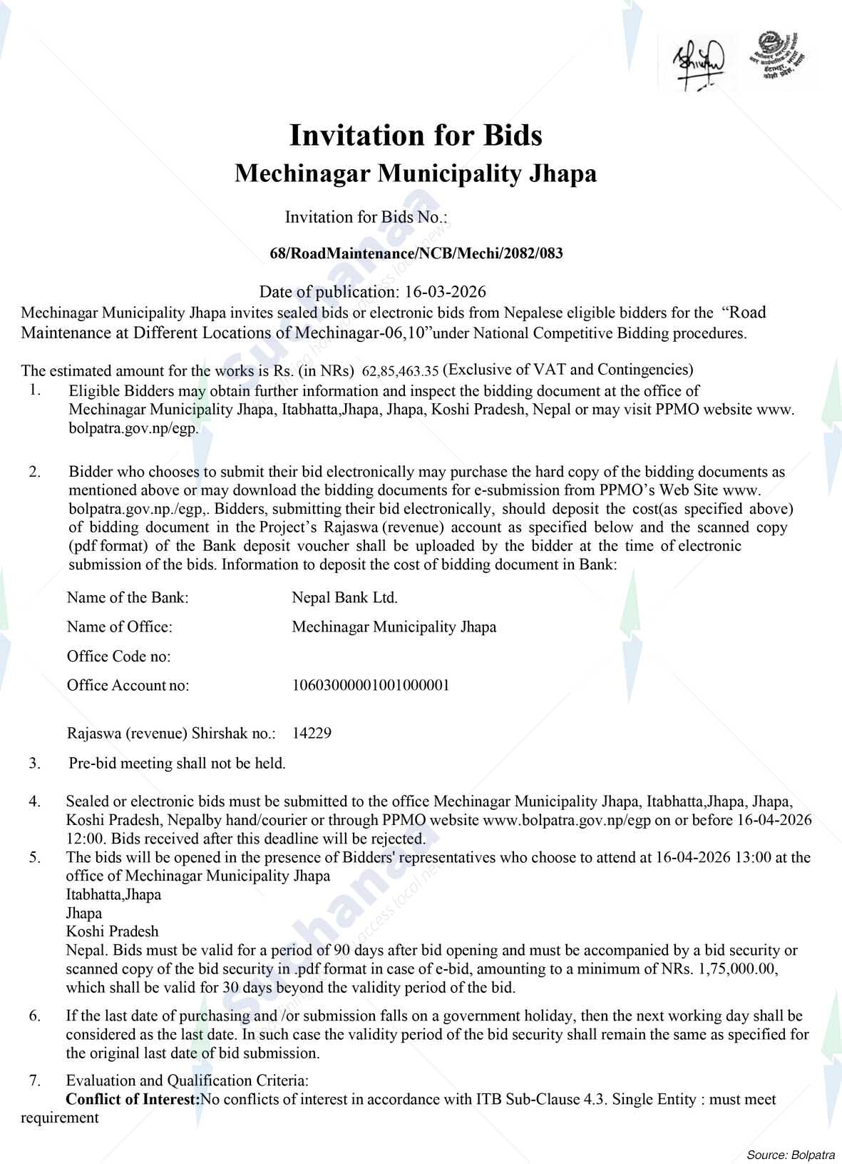 Mechinagar Municipality