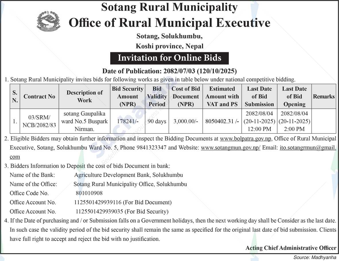 Sotang Rural Municipality