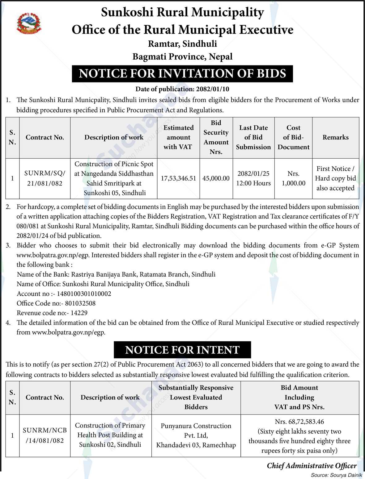 Sunkoshi Rural Municipality