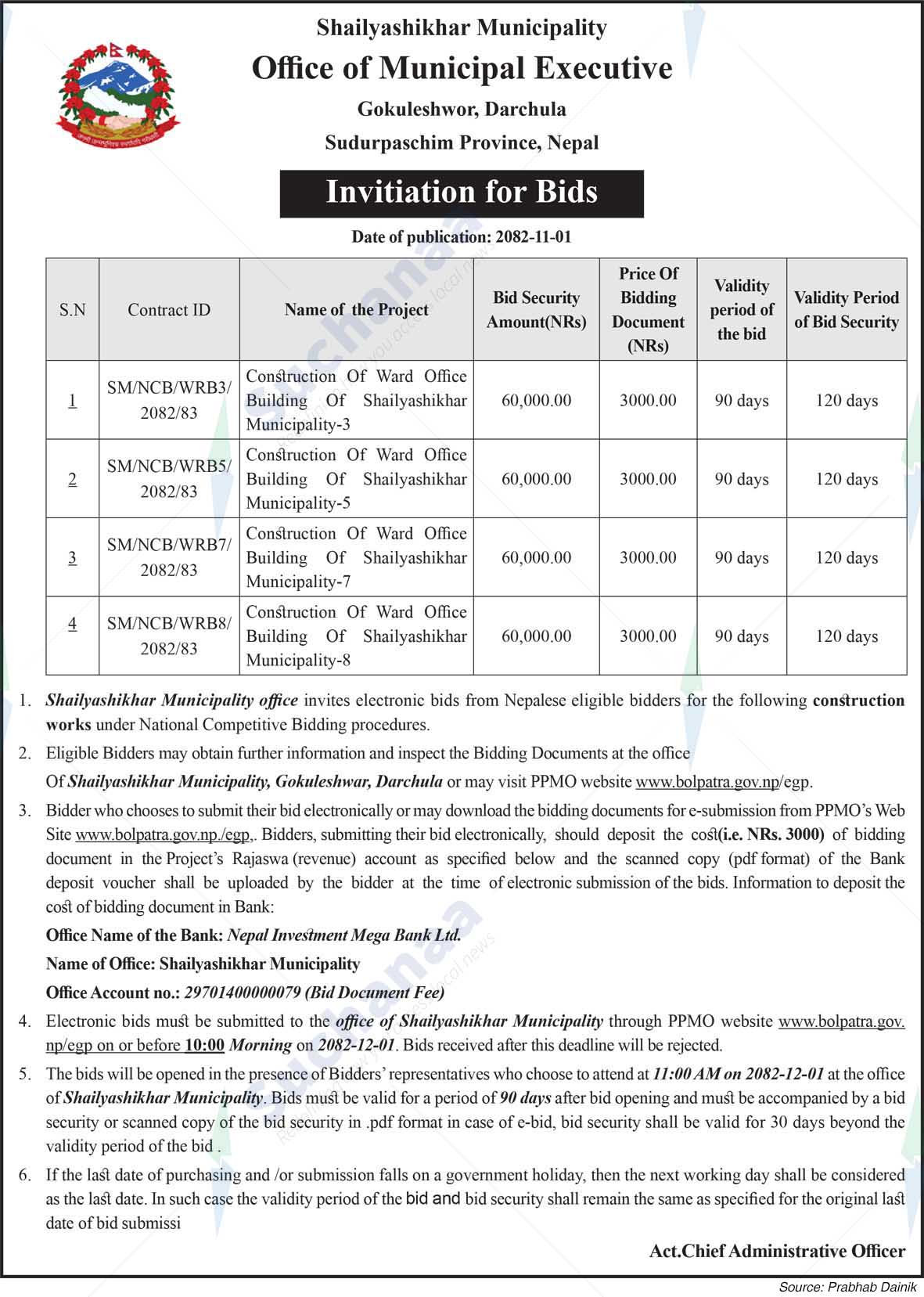 Shailyashikhar Municipality