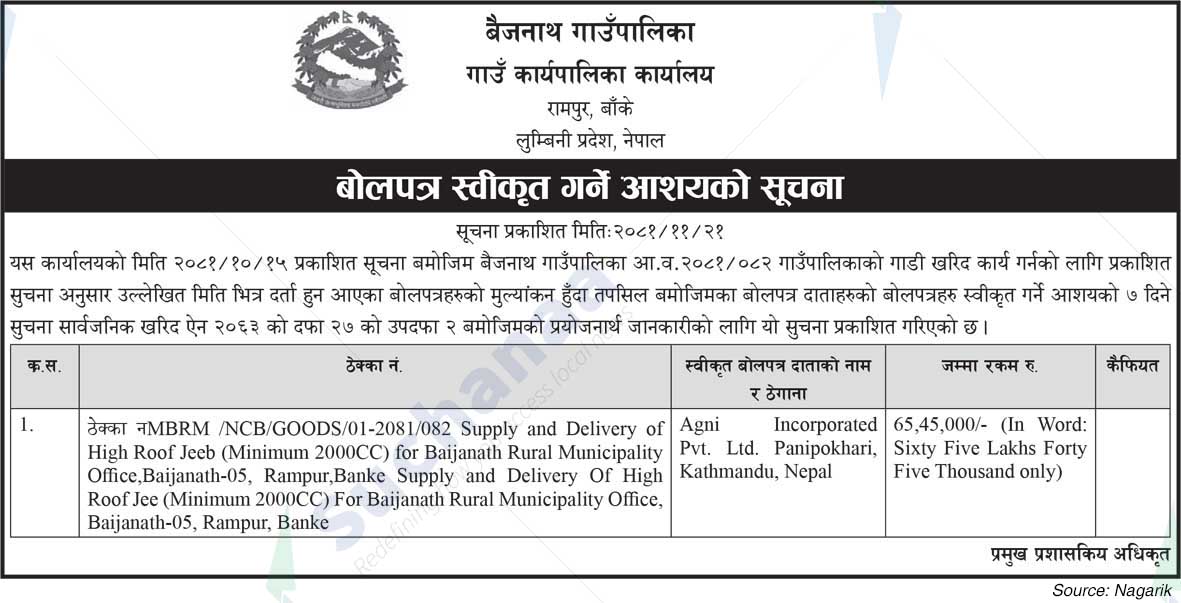 Baijnath Rural Municipality