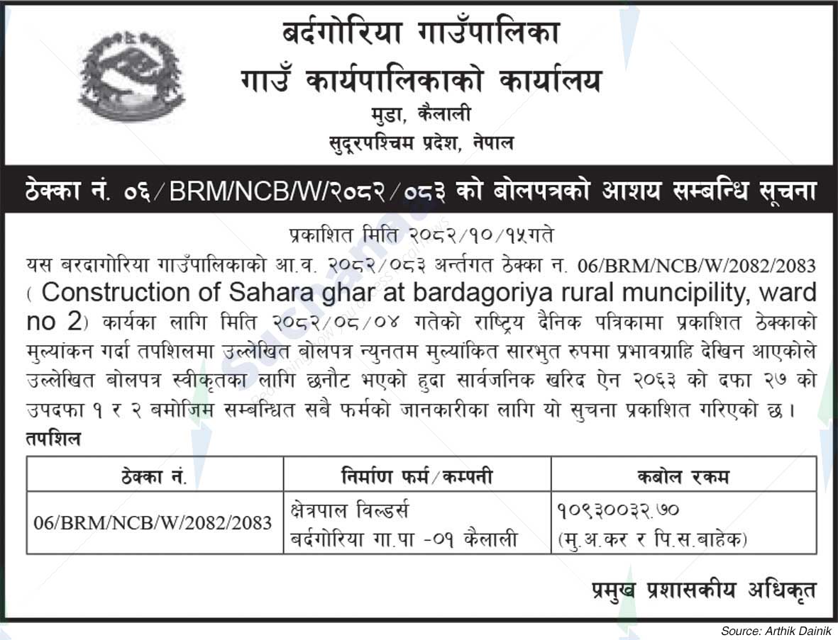 Bardagoriya Rural Municipality