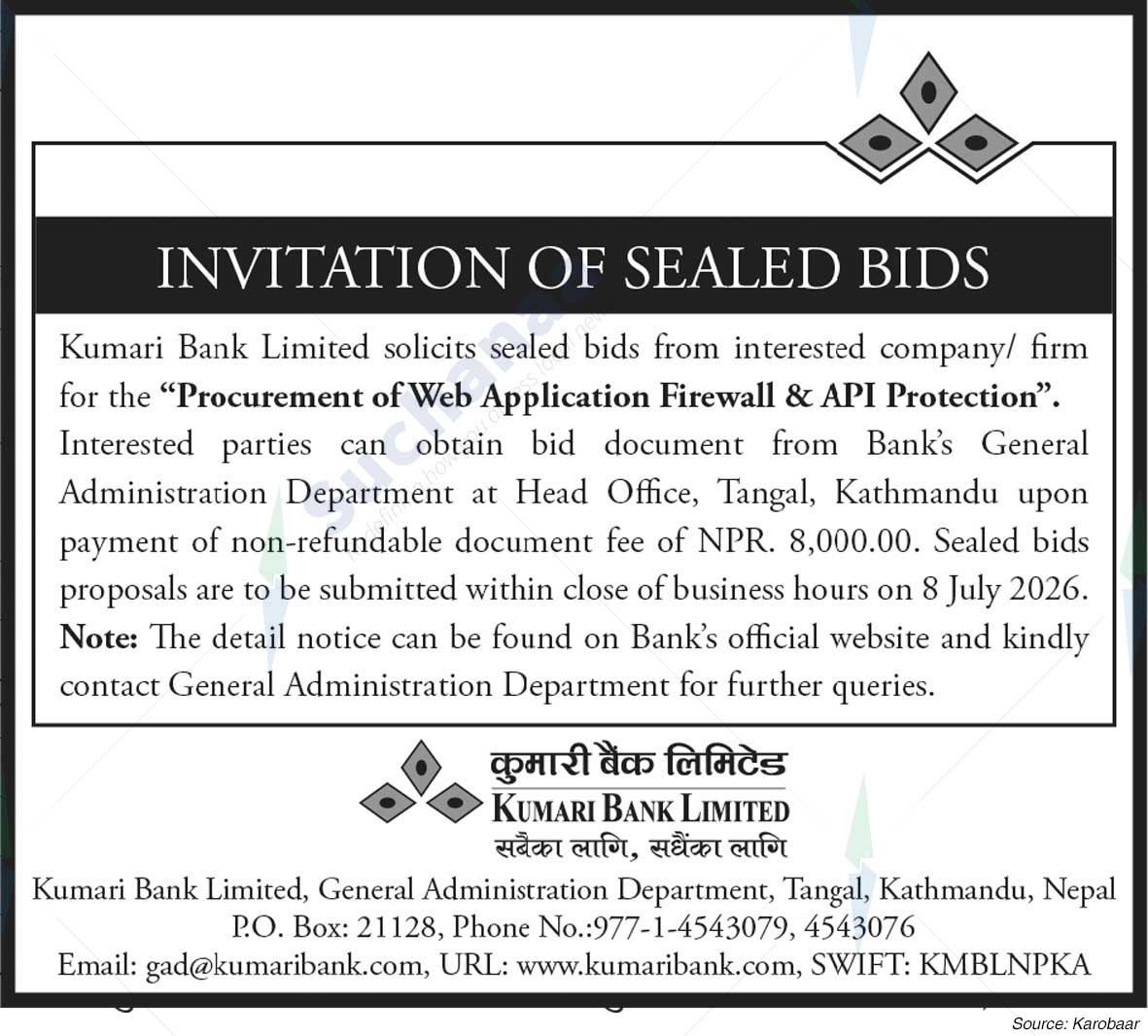 Kumari Bank Limited