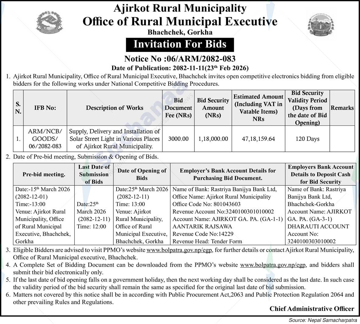 Ajirkot Rural Municipality