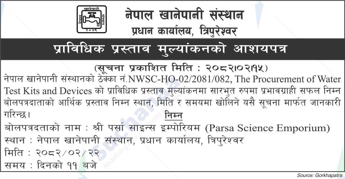 Nepal Water Supply Corporation Head Office