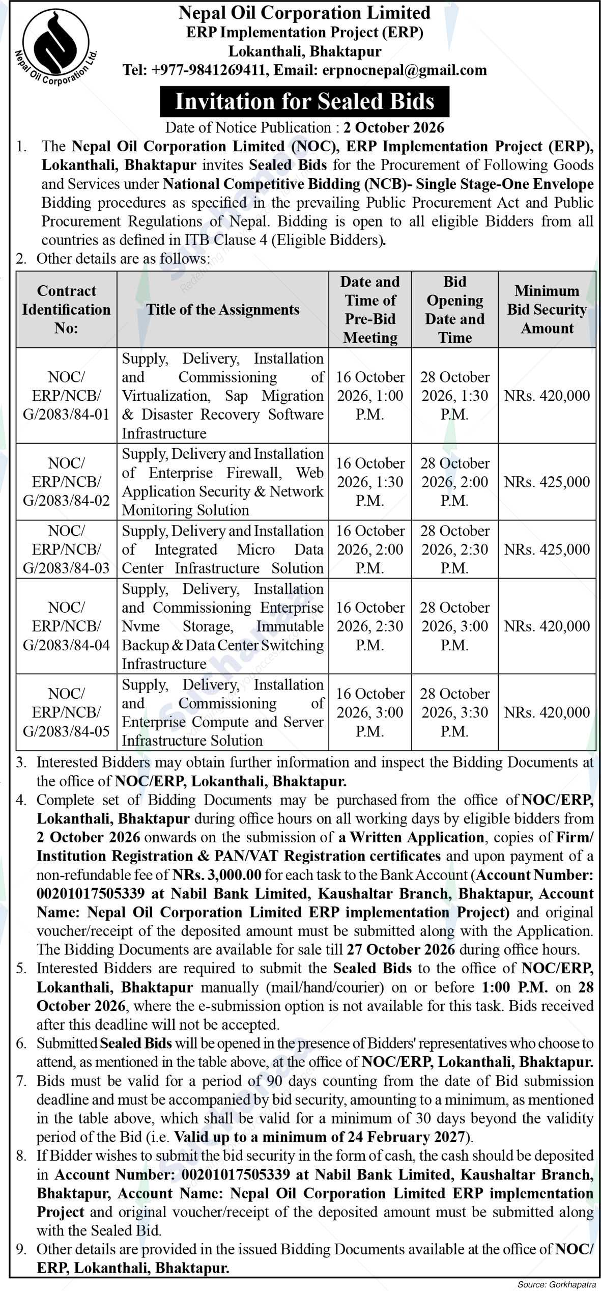 Nepal Oil Corporation Limited