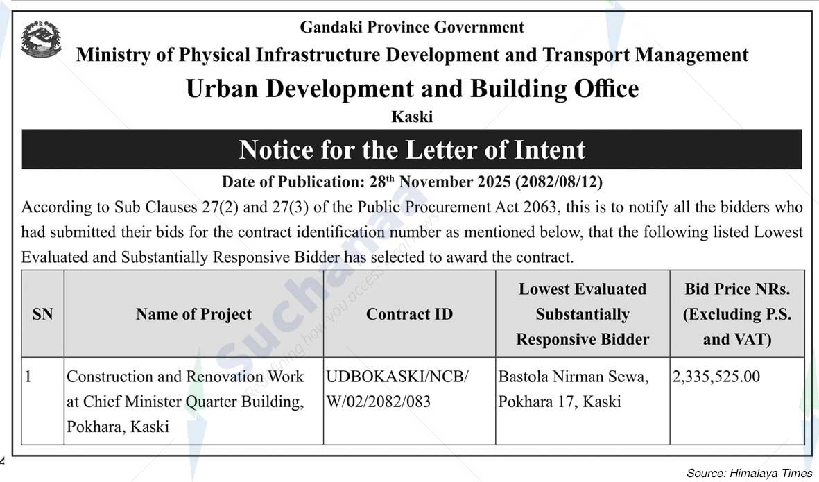 Urban Development and Building Office, Kaski