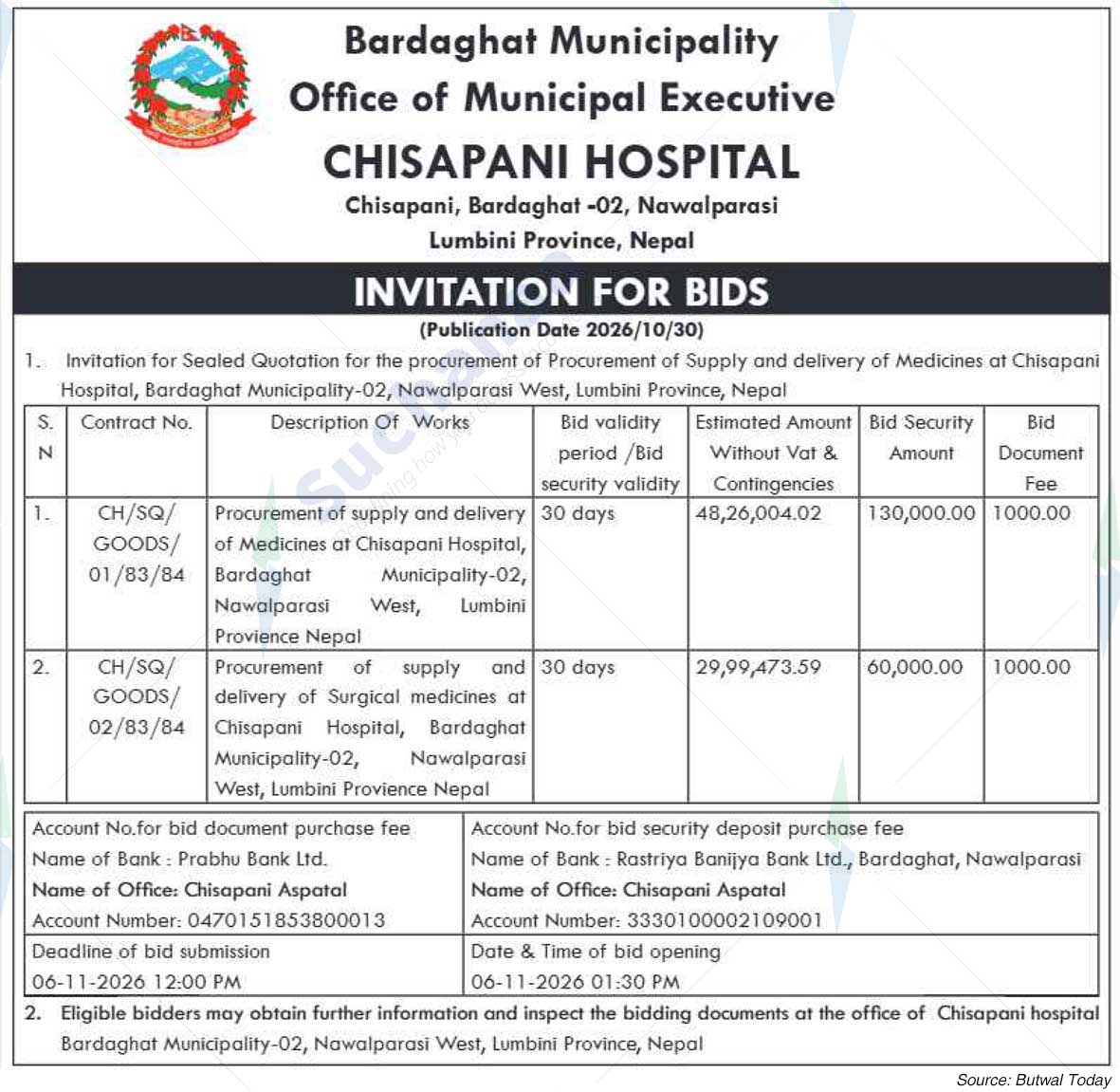 Chisapani Hospital