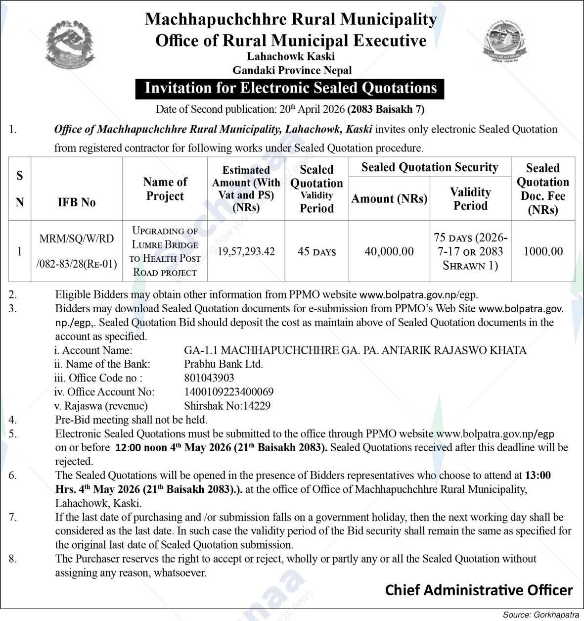 Machhapuchchhre Rural Municipality