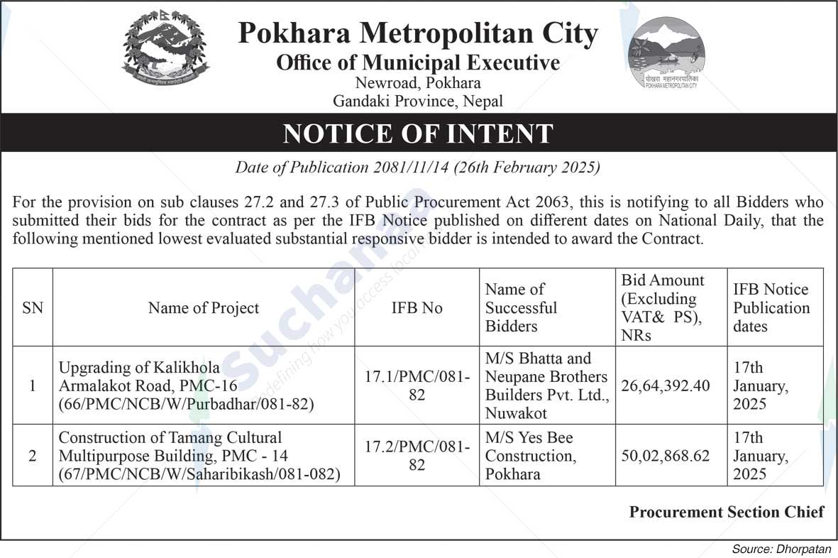 Pokhara Metropolitan City
