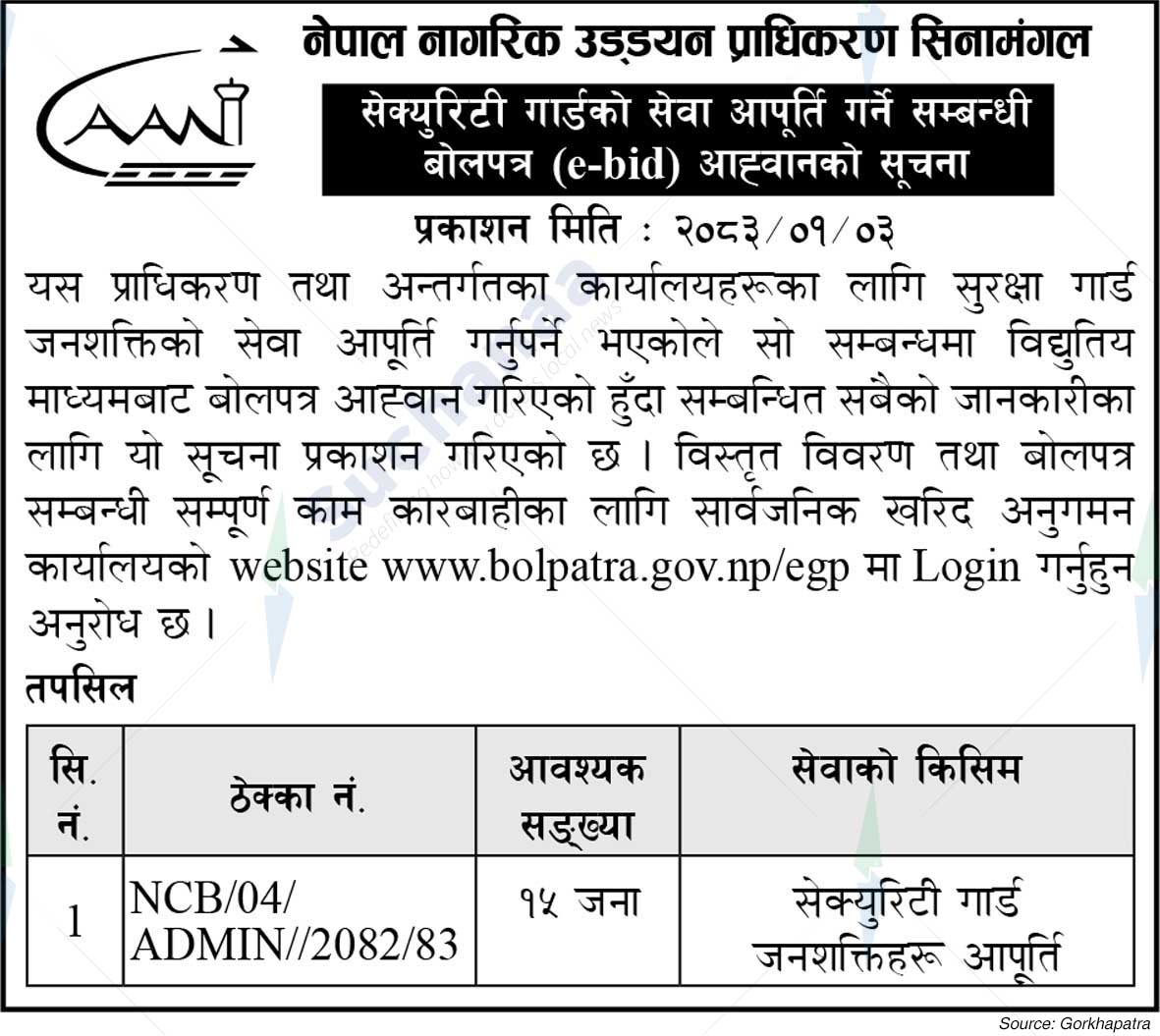 Civil Aviation Authority of Nepal