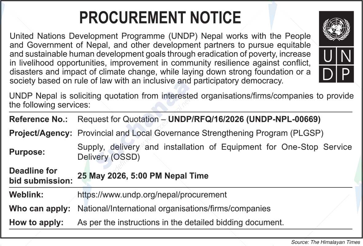 United Nations Development Programme (UNDP)