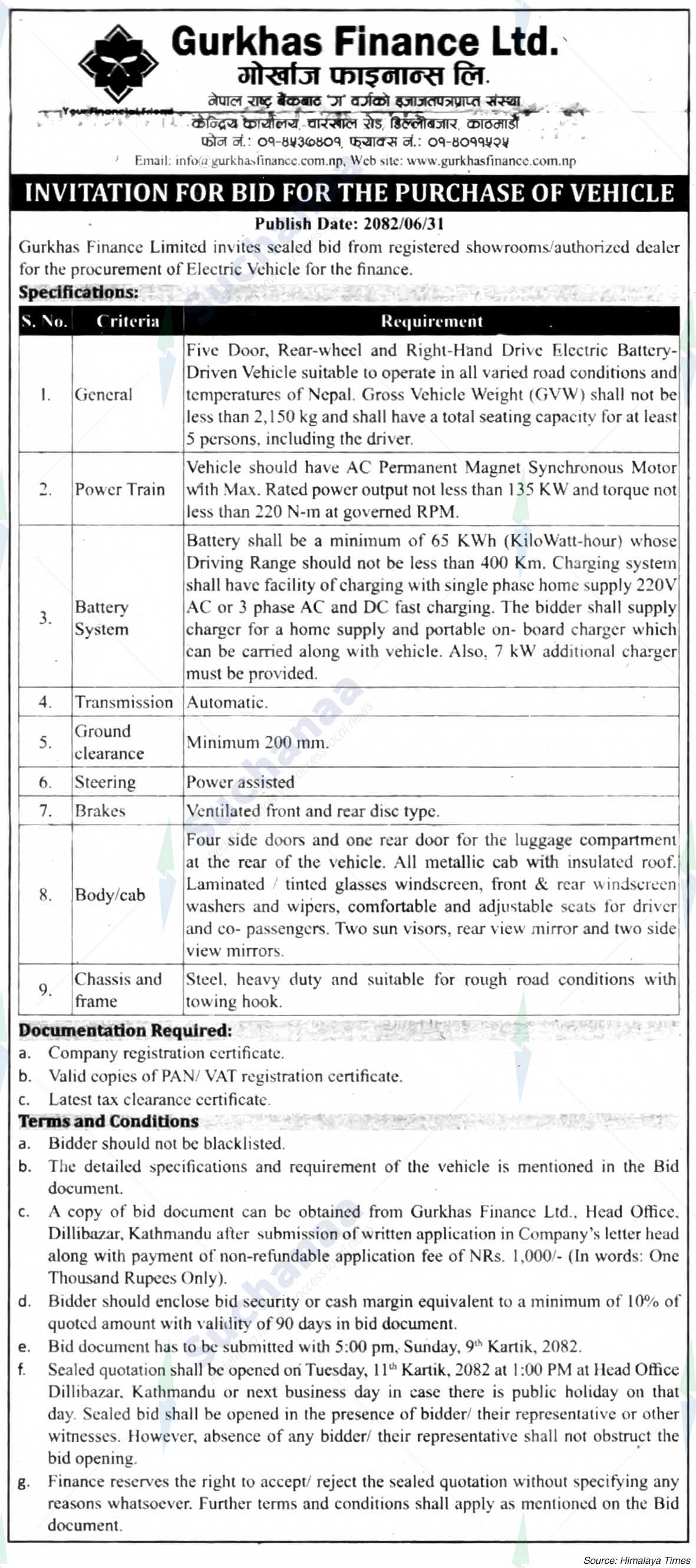 Gurkhas Finance Limited