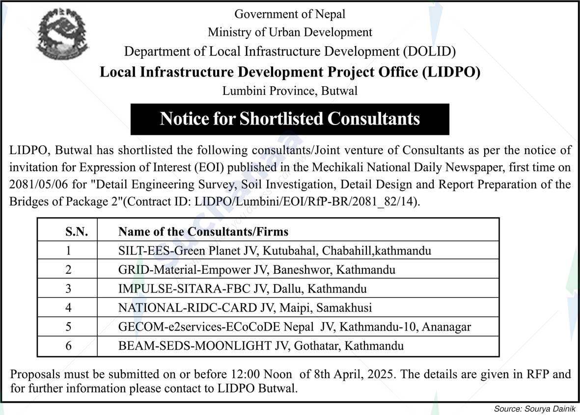 Local Infrastructure Development Project Office