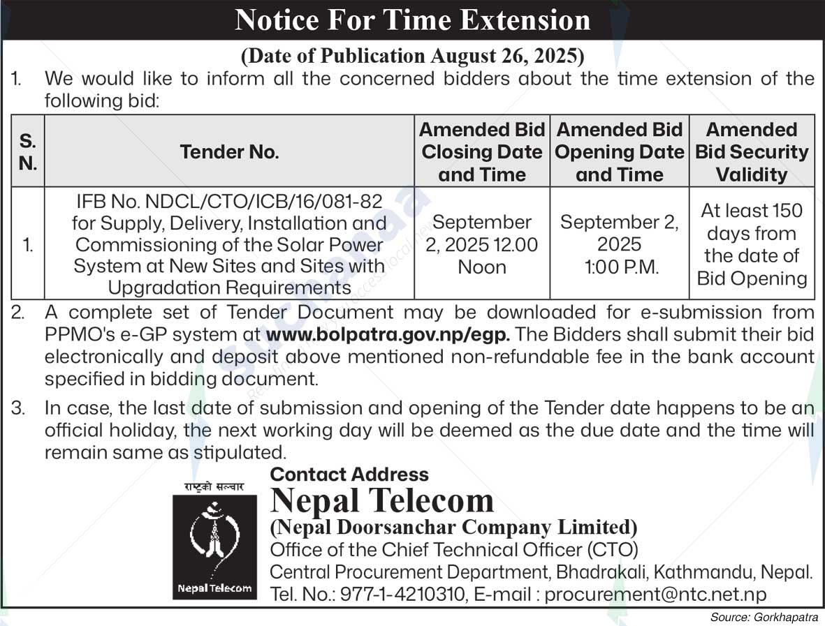 Nepal Doorsanchar Company Limited (NTC)