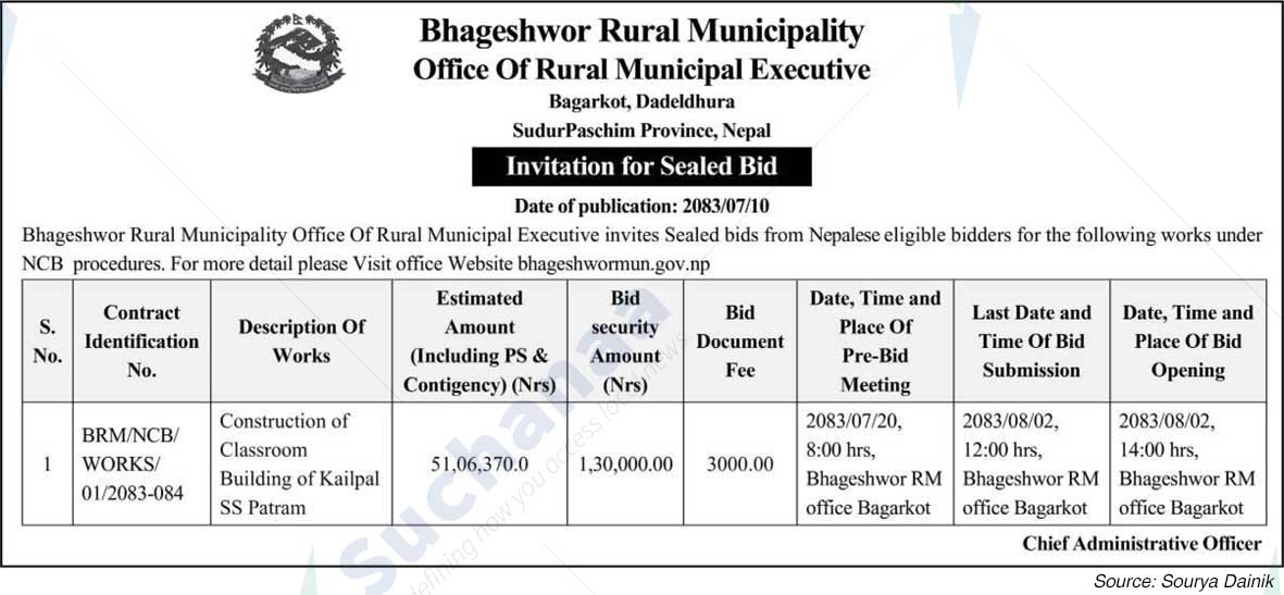 Bhageshwar Rural Municipality