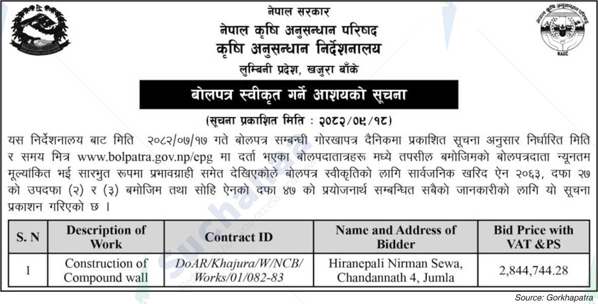 Nepal Agricultural Research Council