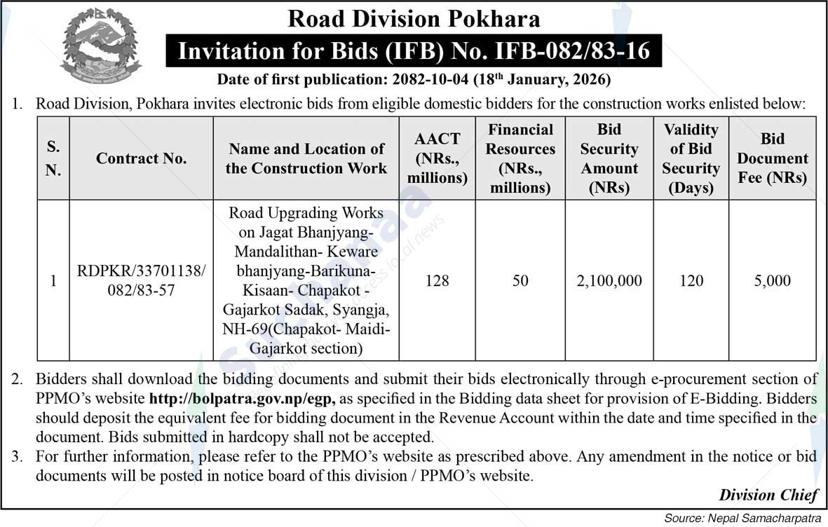 Road Division Pokhara