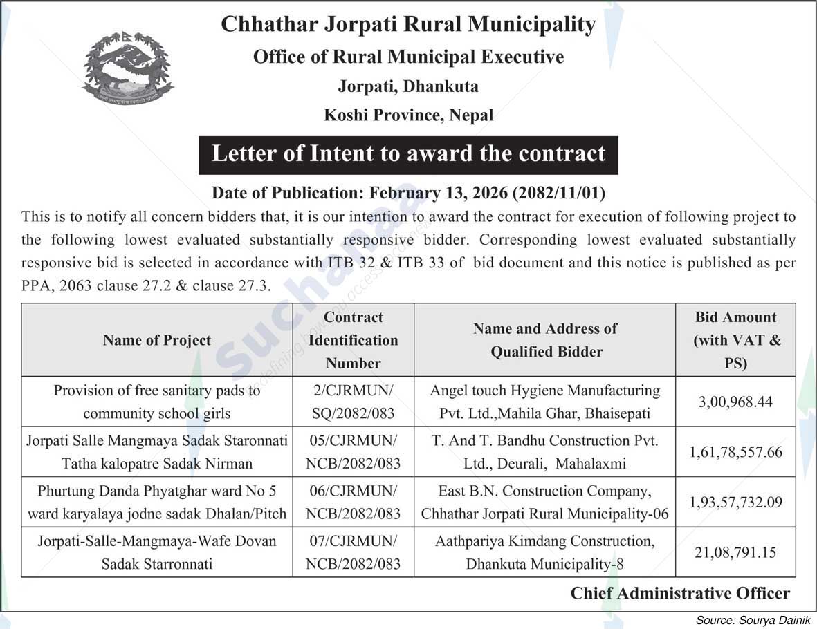 Chhathar Jorpati Rural Municipality
