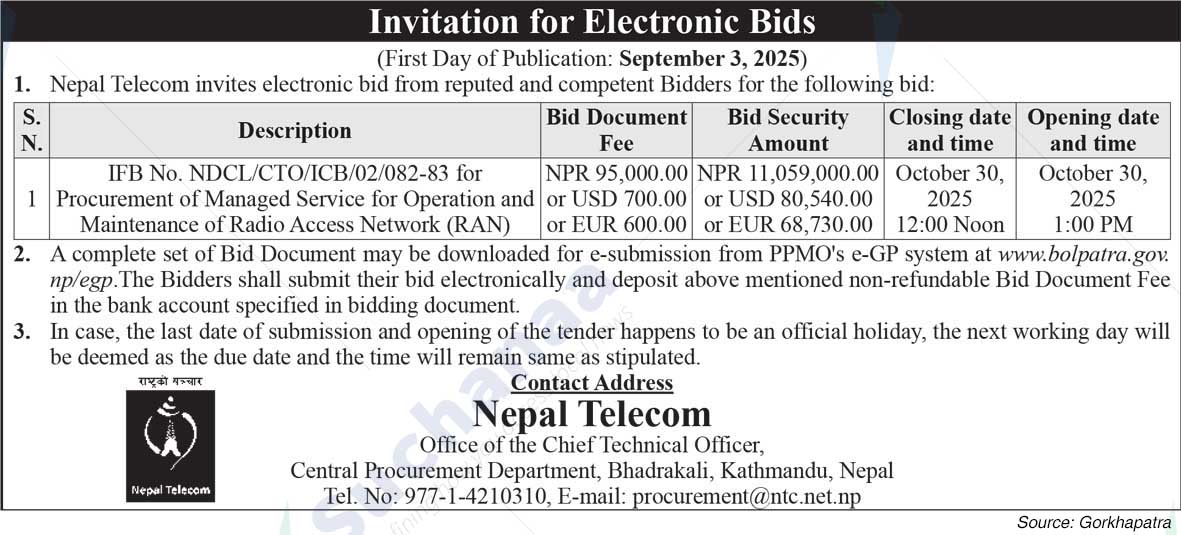 Nepal Doorsanchar Company Limited (NTC)