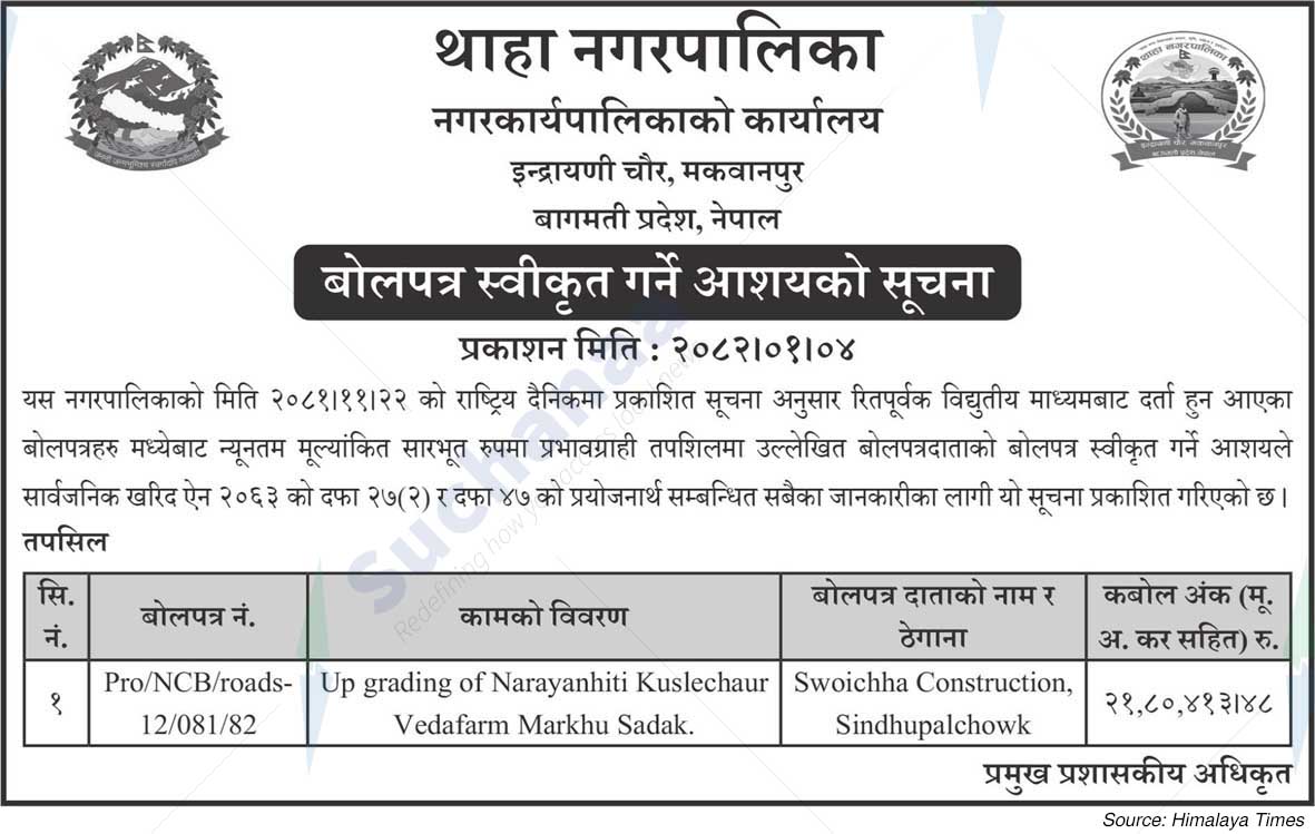 Thaha Municipality