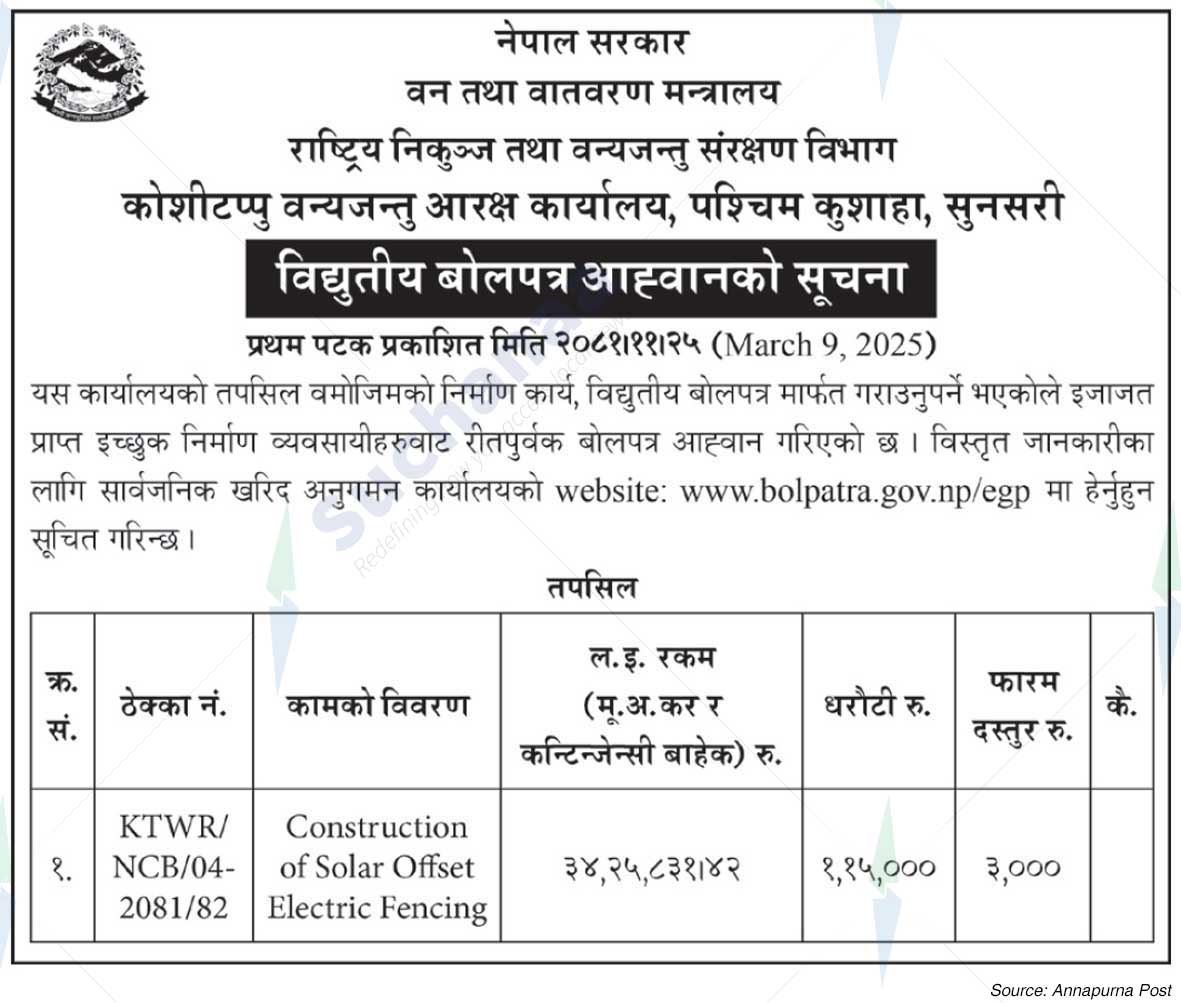 Department of National Parks and Wildlife Conservation