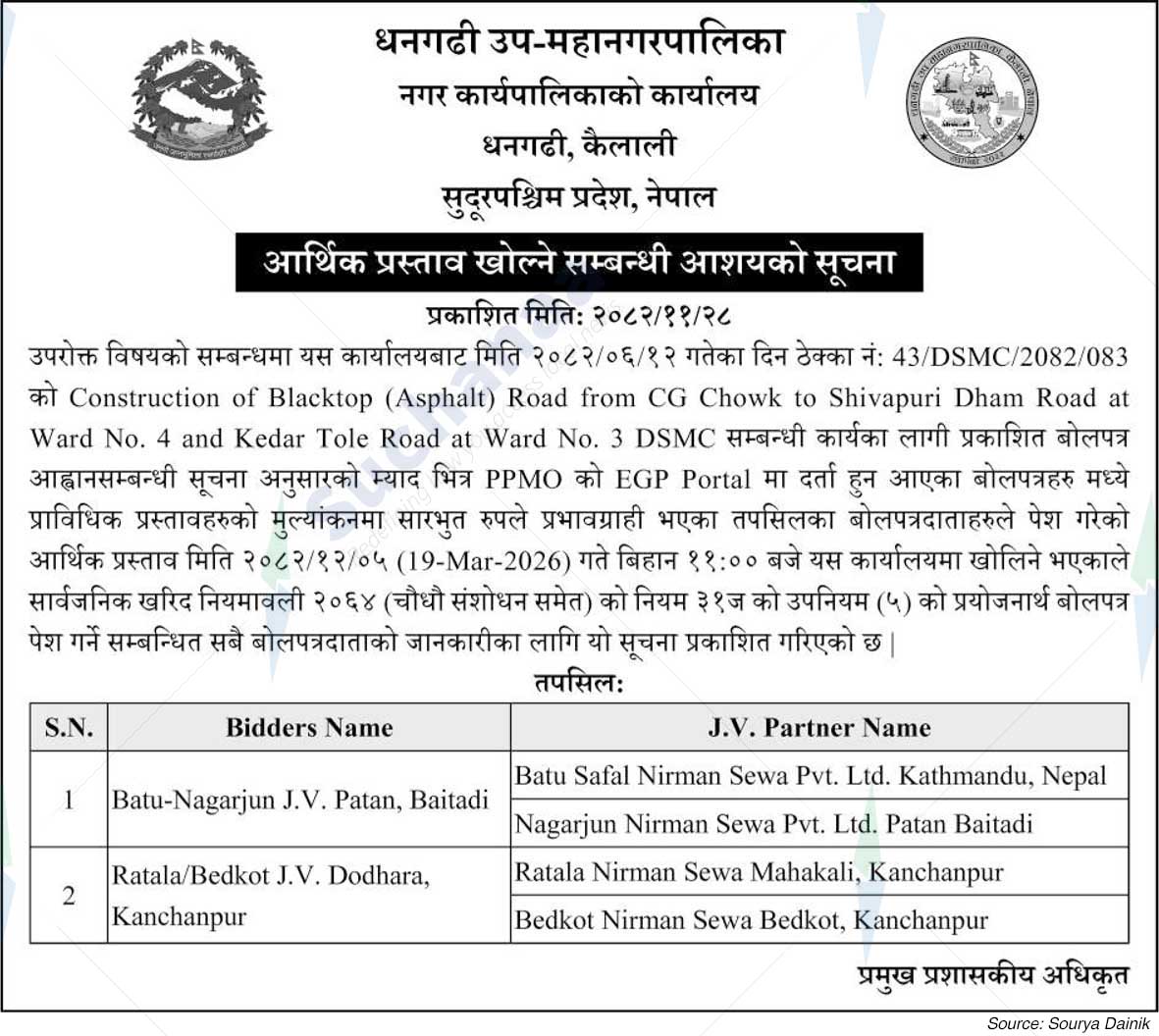 Dhangadhi Sub-Metropolitan City