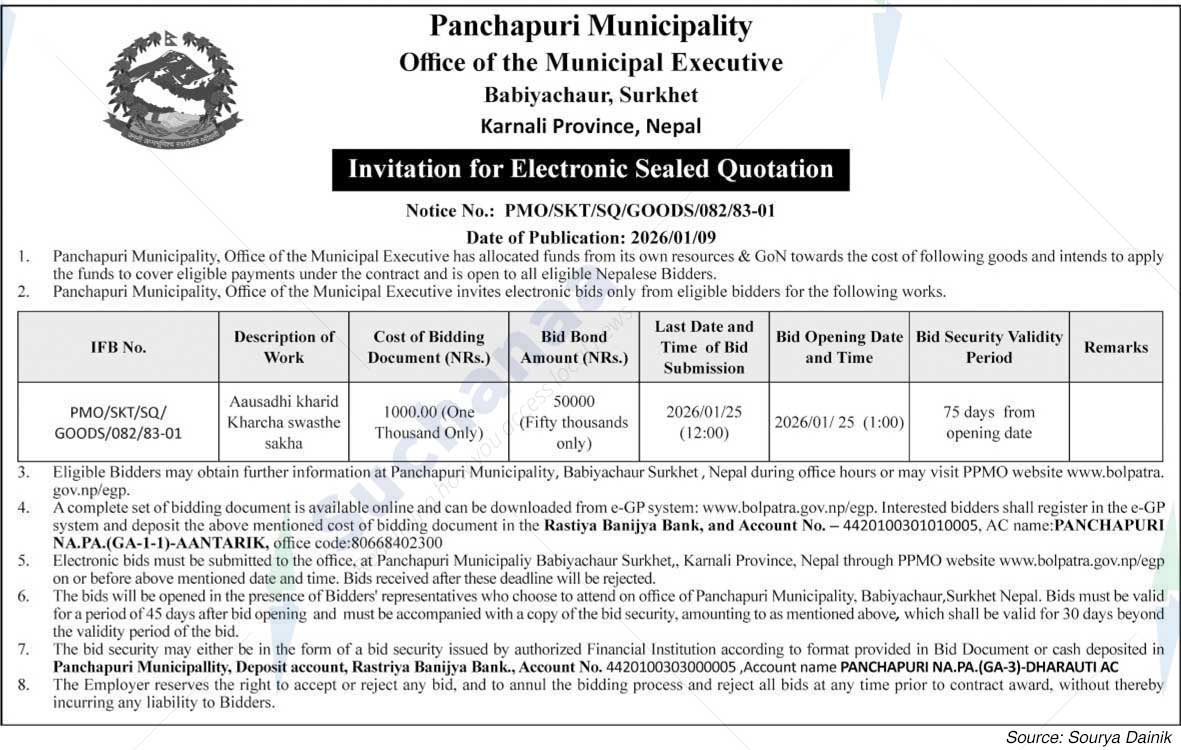 Panchapuri Municipality
