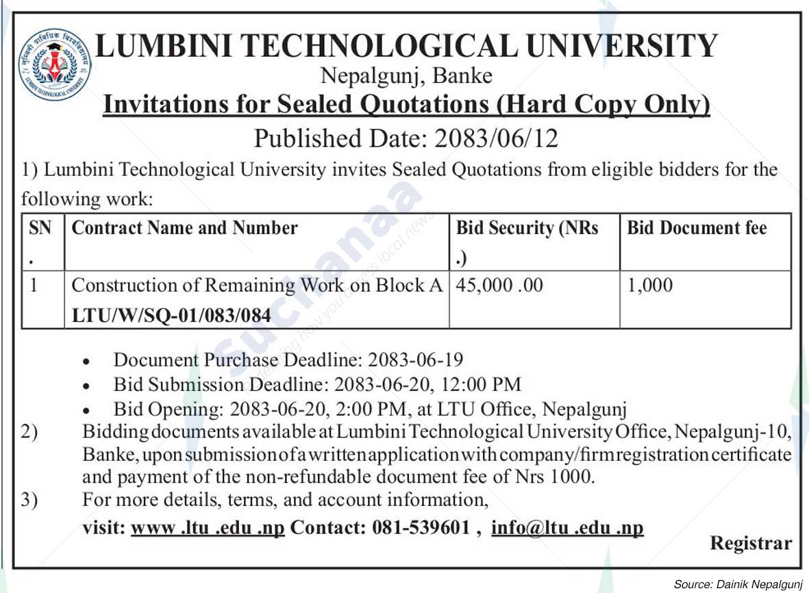 Lumbini Technological University