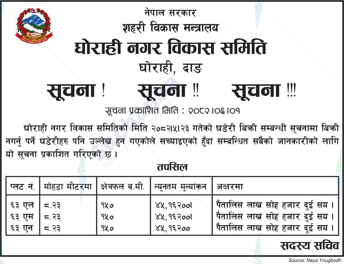 Ghorahi Nagar Development Committee