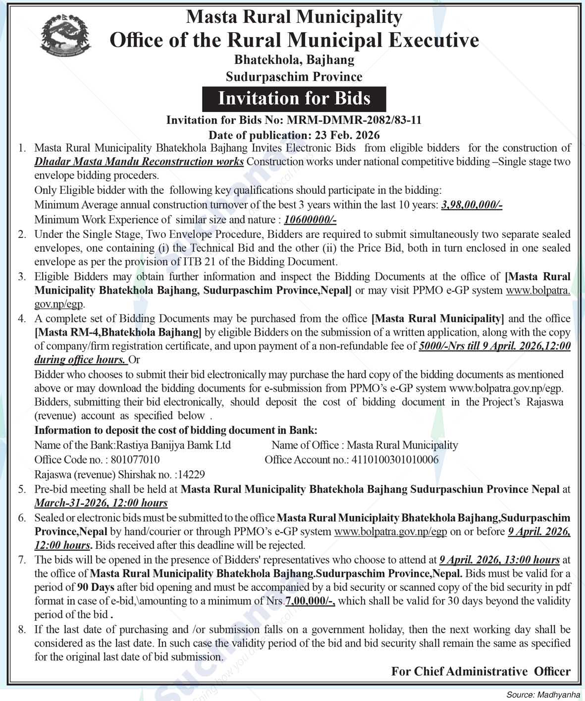 Masta Rural Municipality