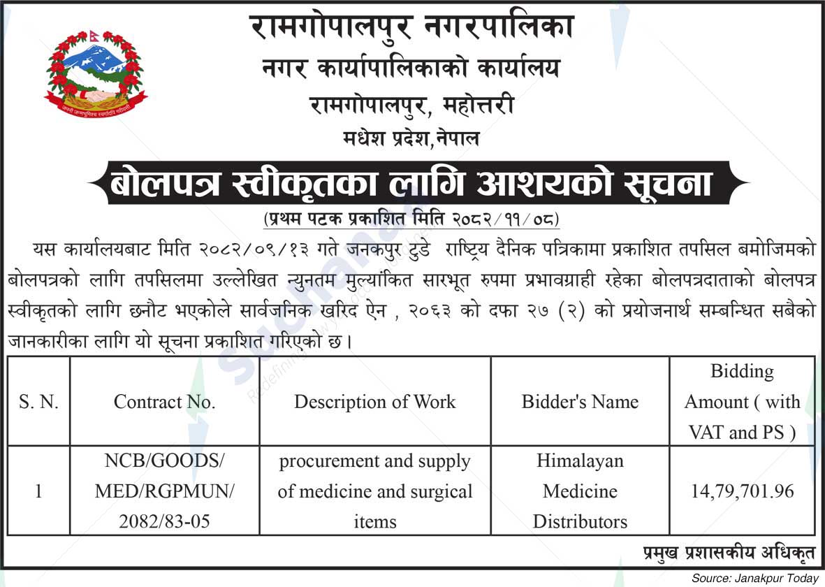 Ram Gopalpur Municipality