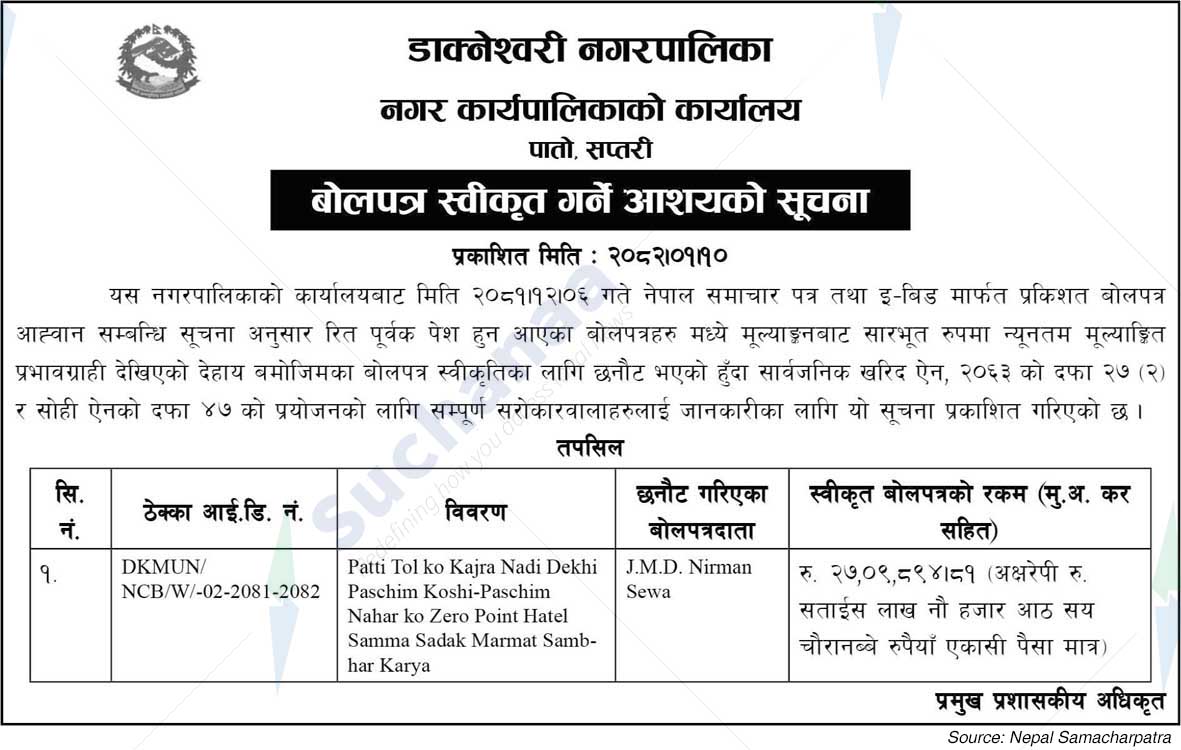 Dakneshwori Municipality