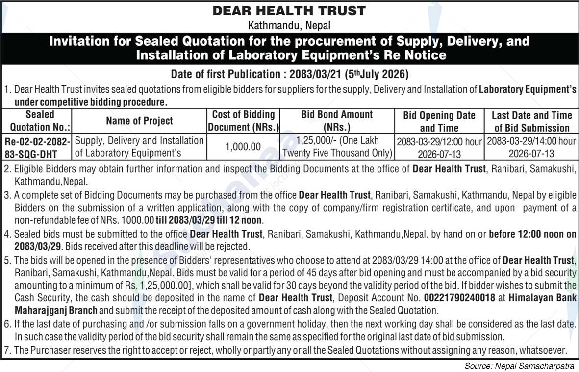 Dear Health Trust