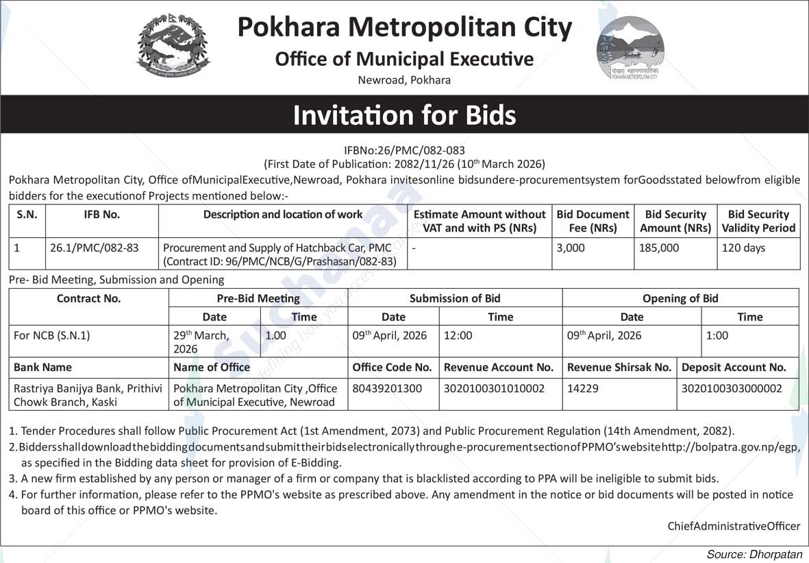 Pokhara Metropolitan CIty
