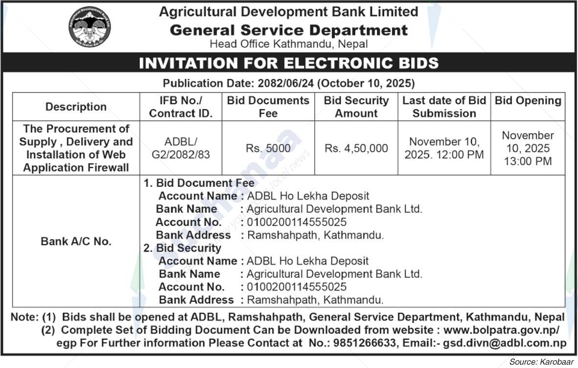 Agricultural Development Bank Limited
